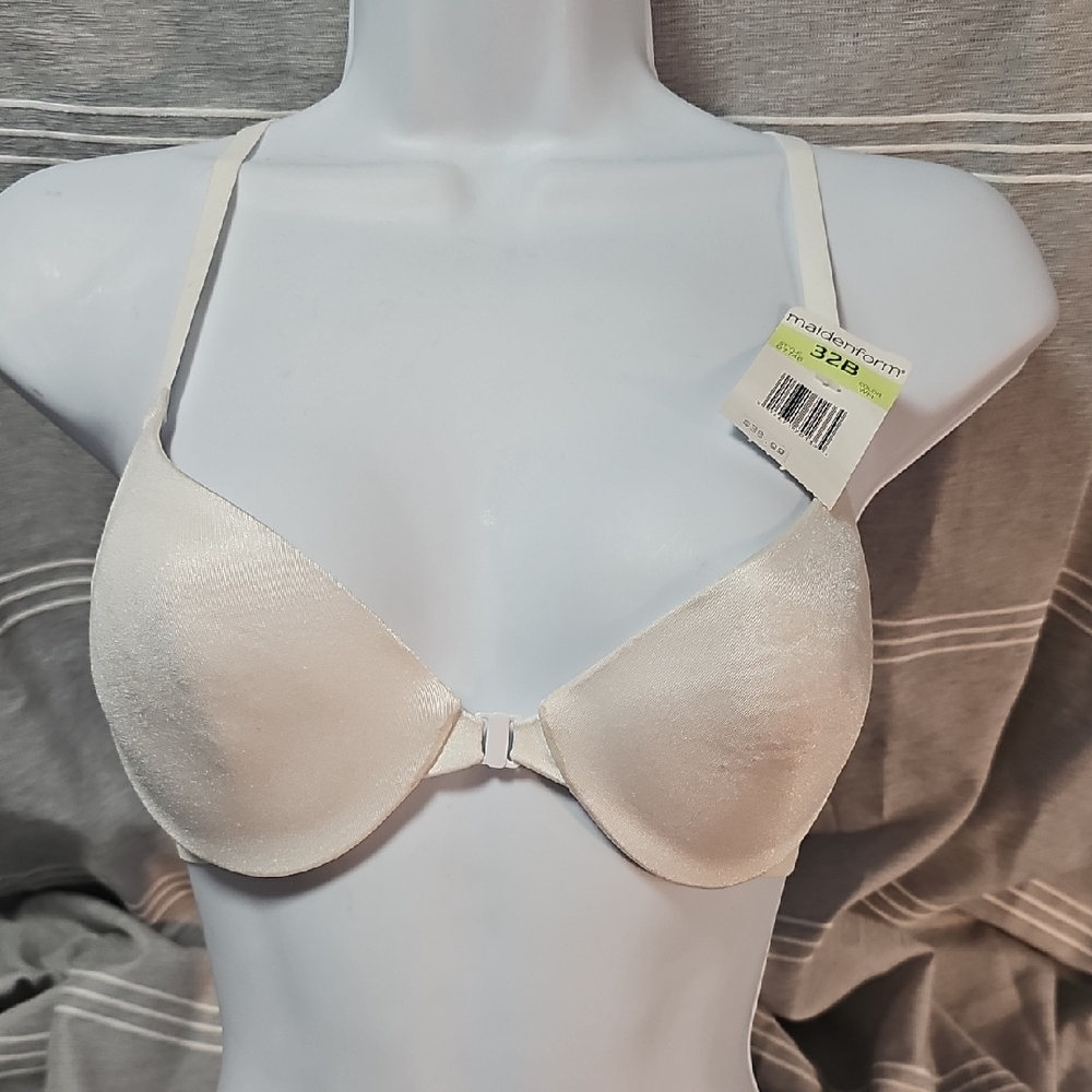 Maidenform Women's White Bra